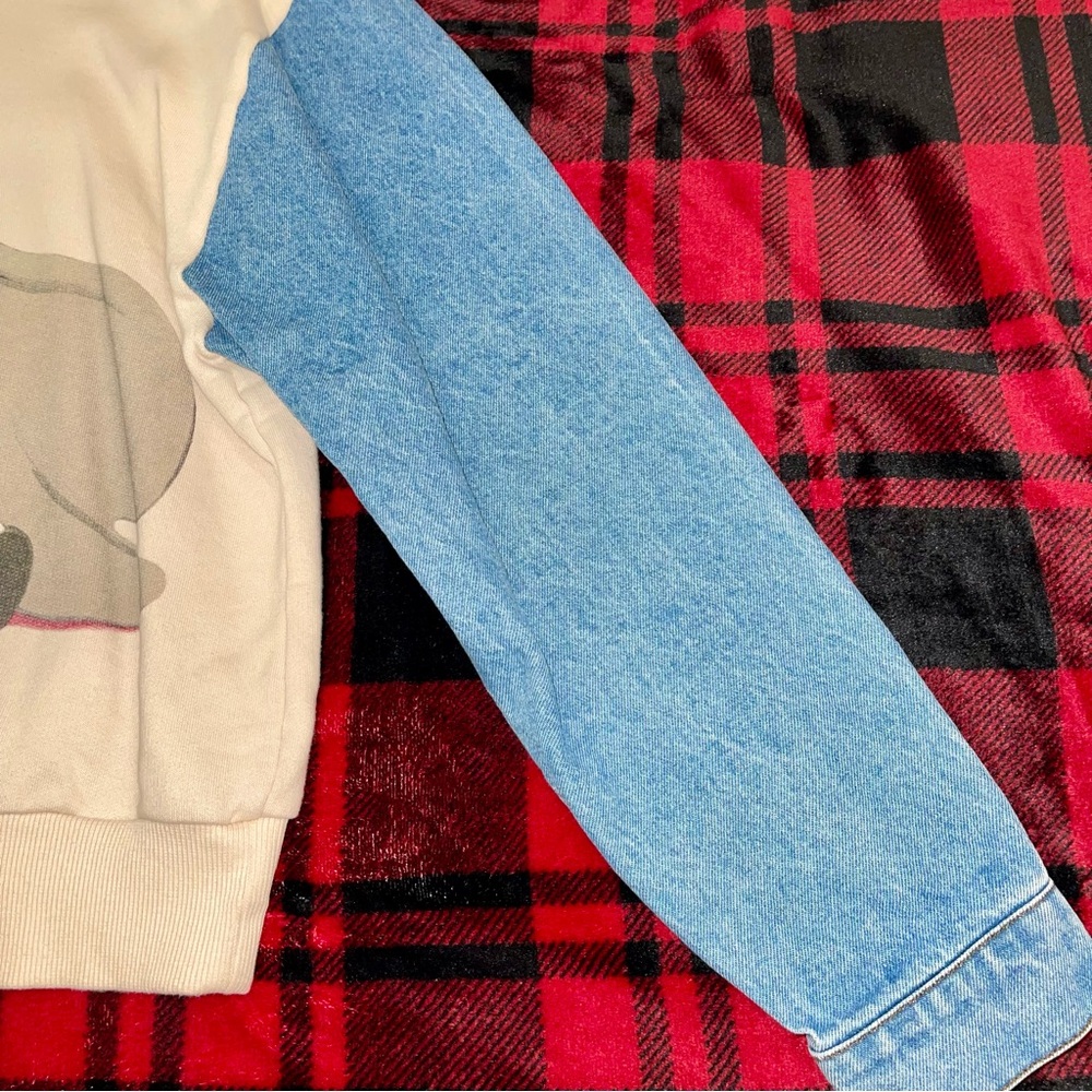 Zara Cream and Blue Dumbo Sweatshirt - Picture 5 of 9